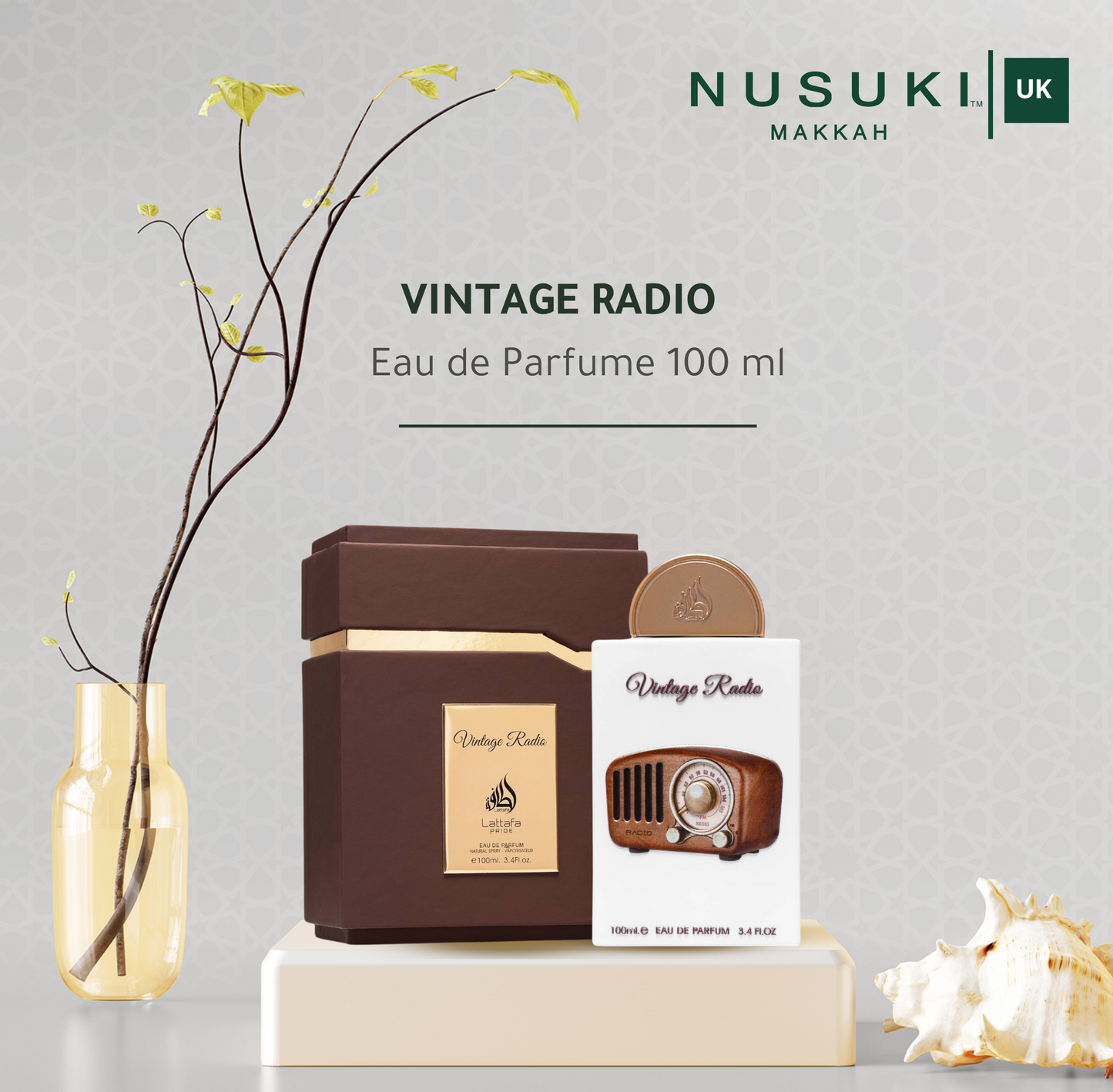 Vintage Radio perfume 100ml EDP