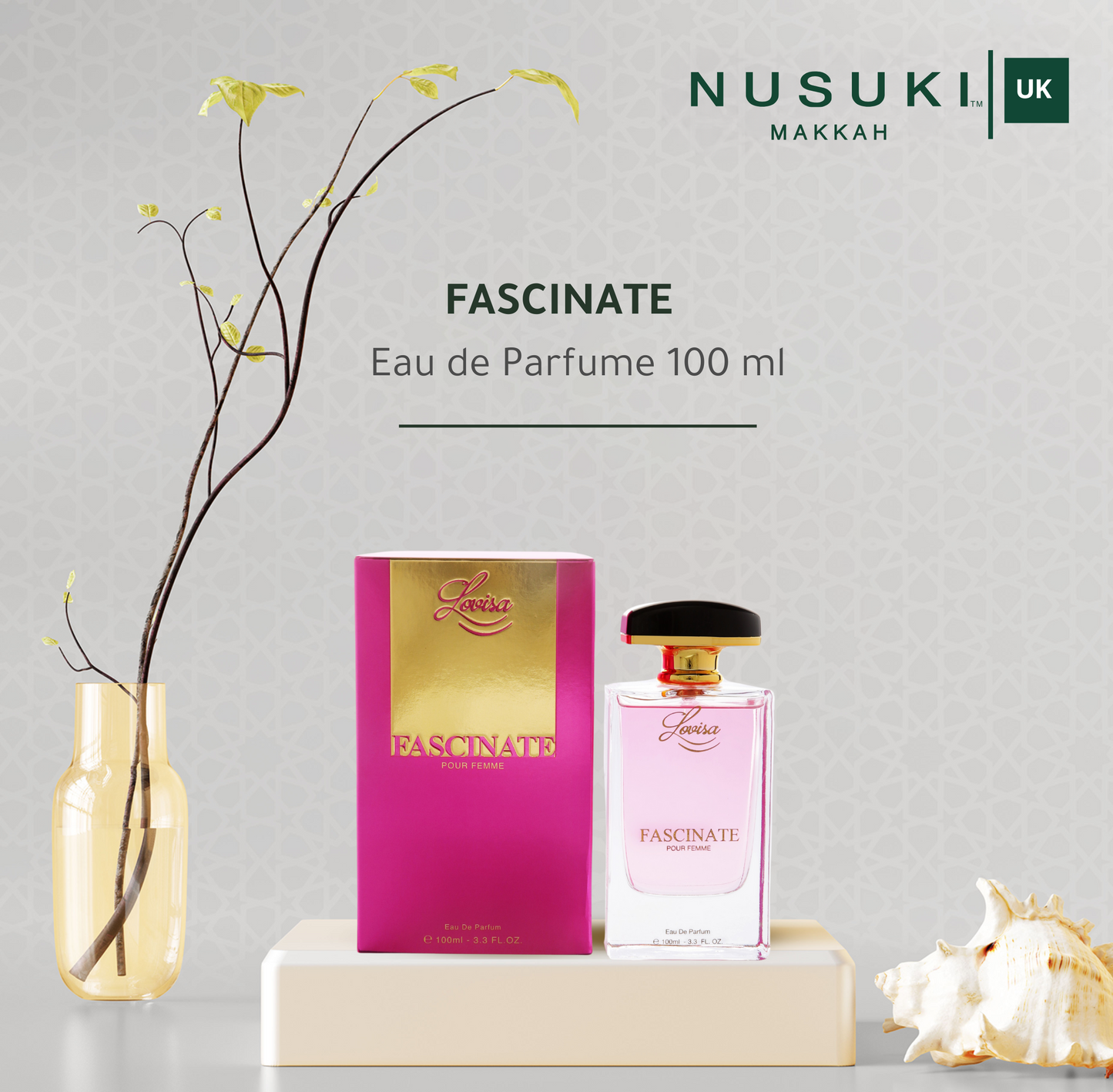 Fascinate perfume 100 ml for women
