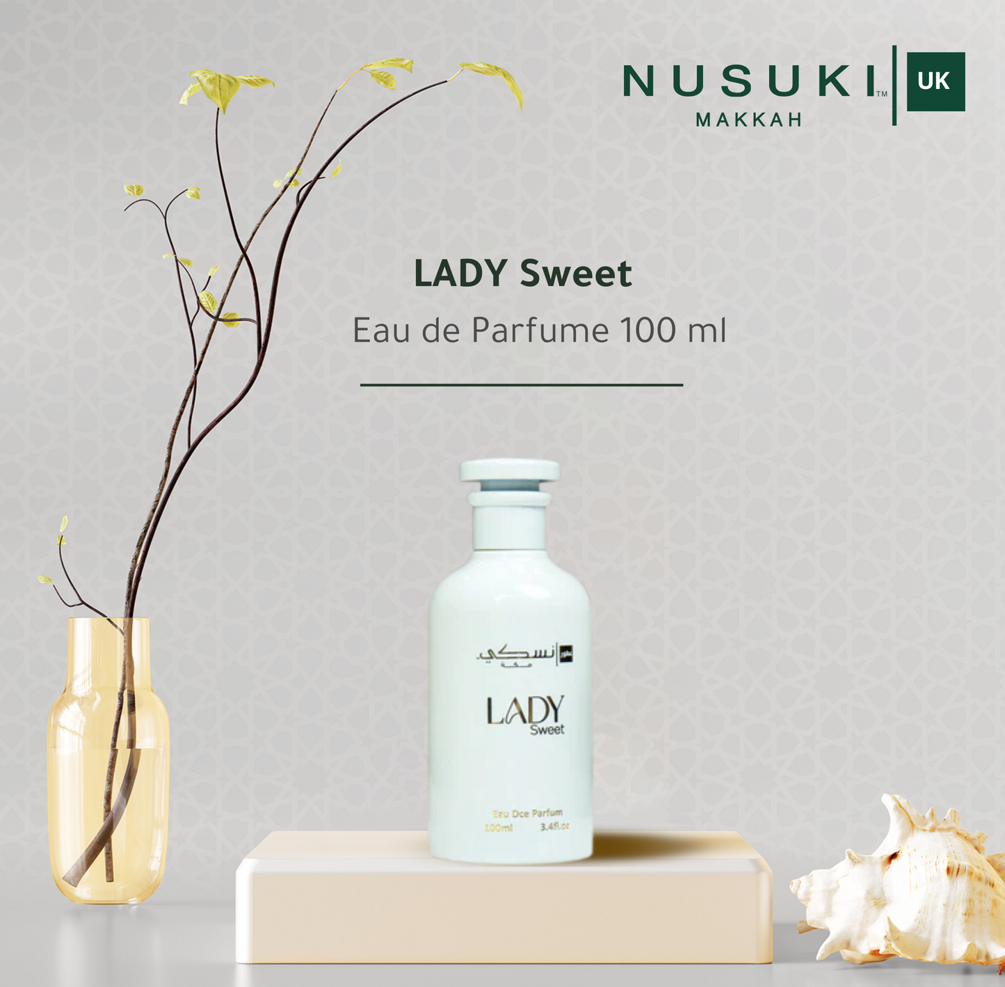Lady Sweet perfume 100 ml by Nusuki