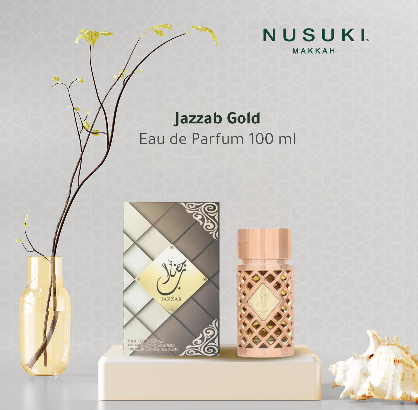 Jazzab Gold Perfume 100ml EDP
