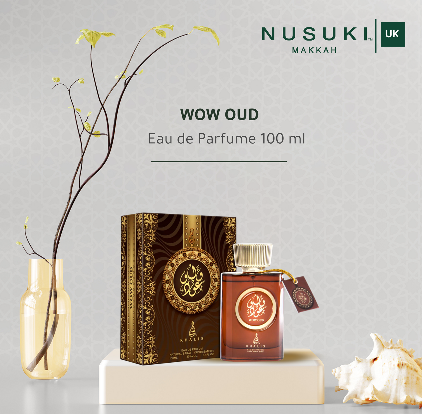 Wow Oud Perfume 100 ml by Khalis