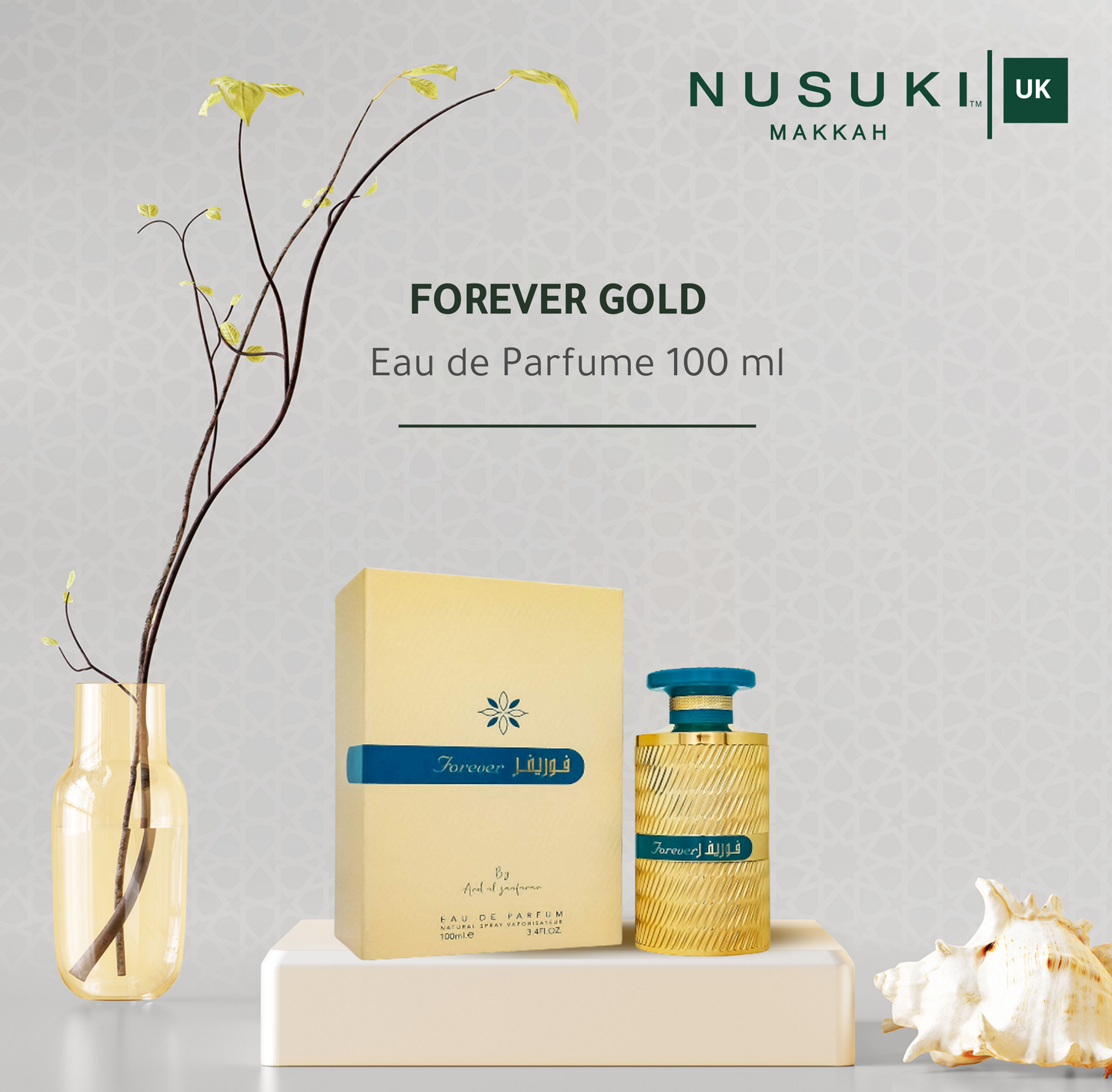 Forever gold perfume 100ml EDP