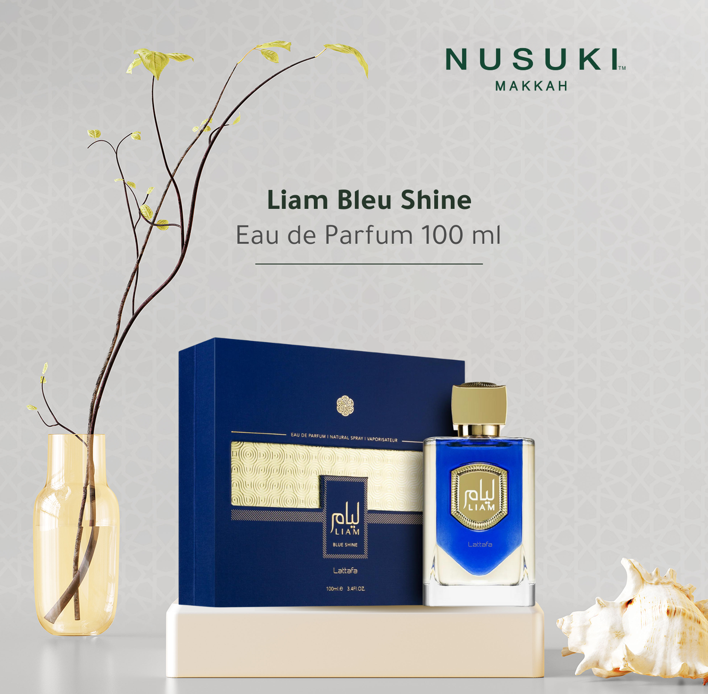 Liam Blue Shine Perfume 100ml EDP