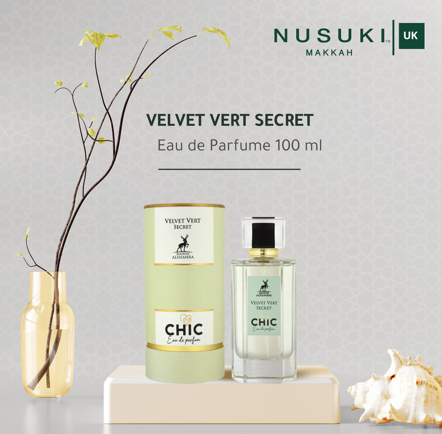 Chic Velvet Vert Secret Perfume 100 ml