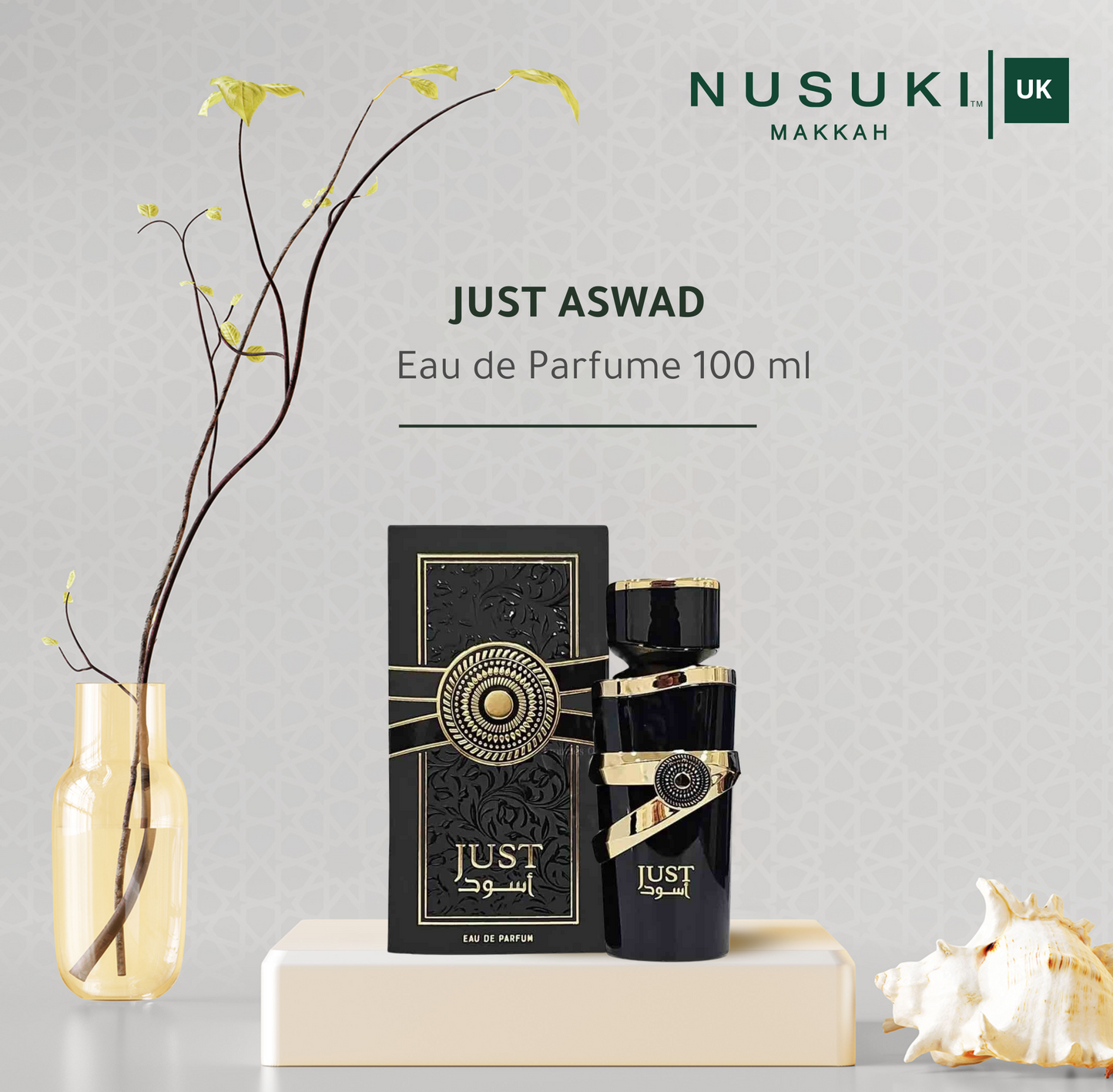 Just Aswad Perfume 100 ml