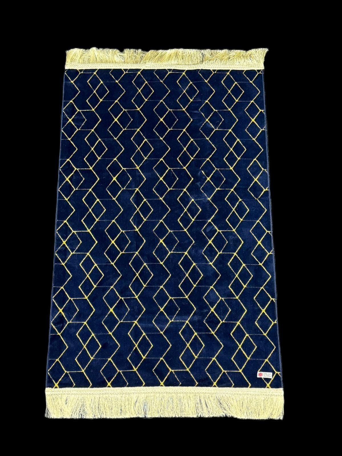 Minwal Al Istabraq XXL Prayer Mat Made in Madina Luxury Islamic Musallah
