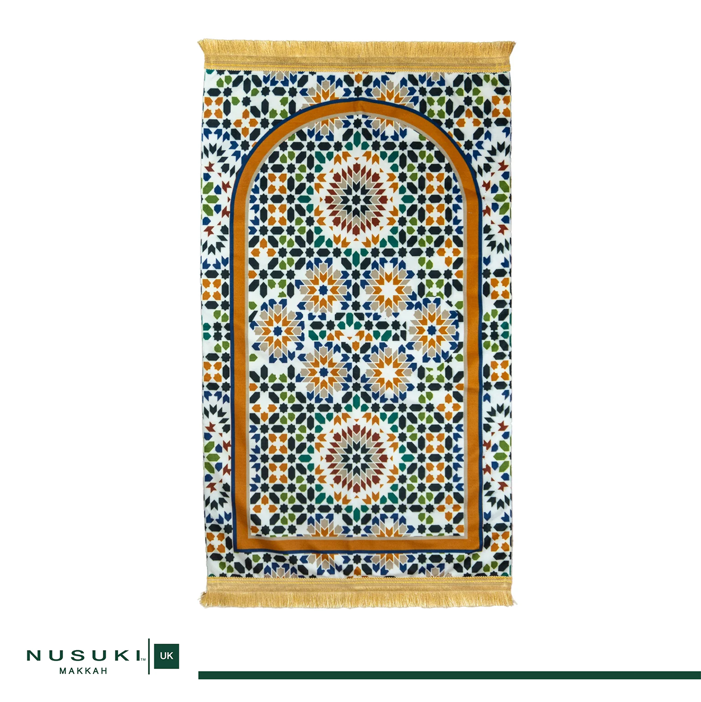Arabesque Padded Prayer Mat with HandBag