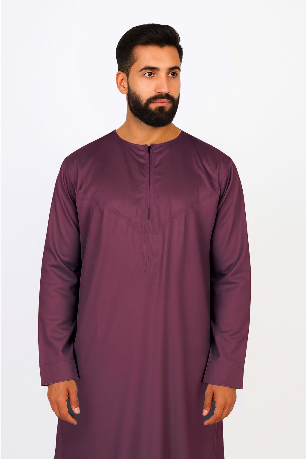 Emarati Thobe - Maroon