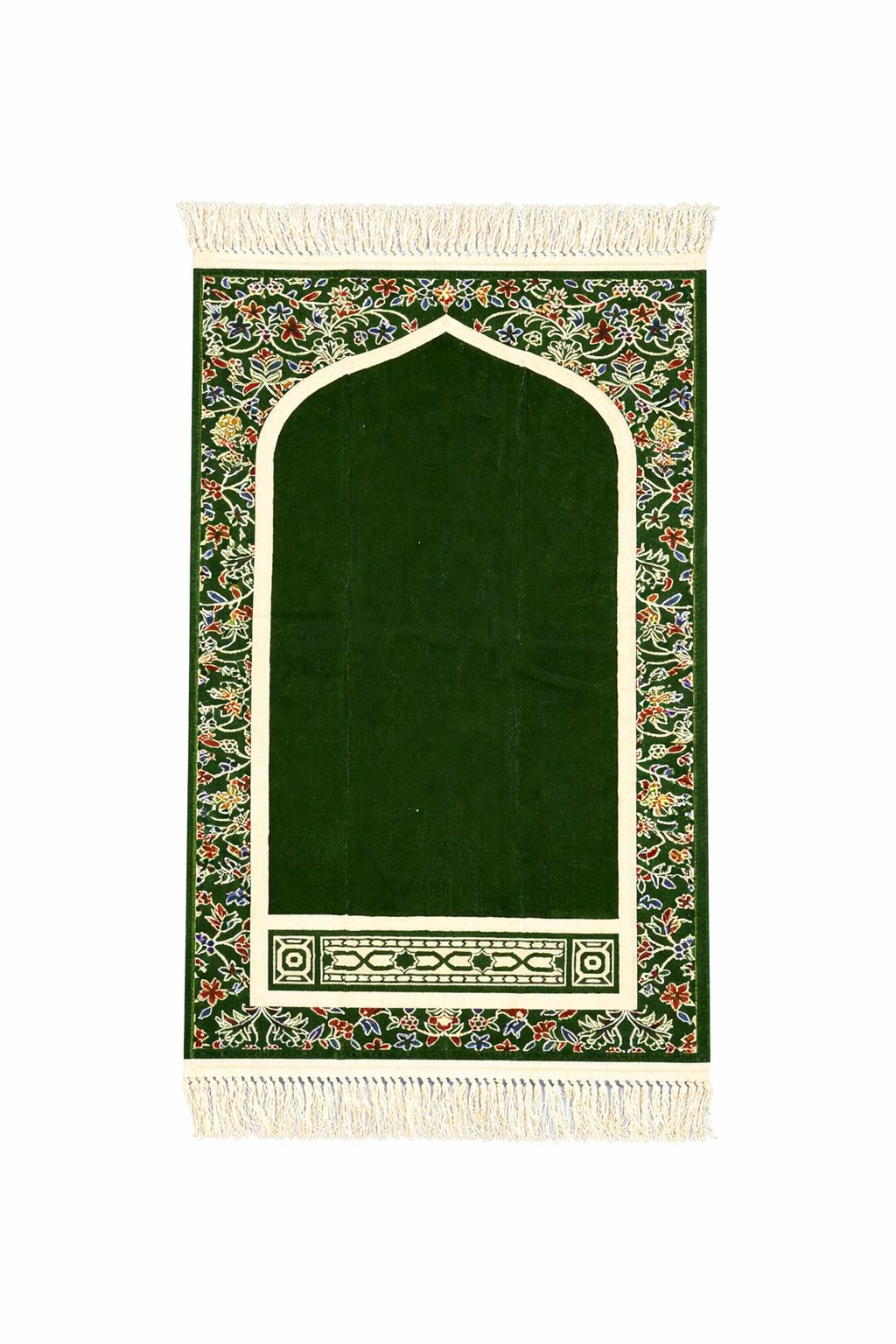 Imam Al Haram Prayer Mat - Thick Soft Velvet Islamic Rug Sajjada Sajada Musalla Janamaz