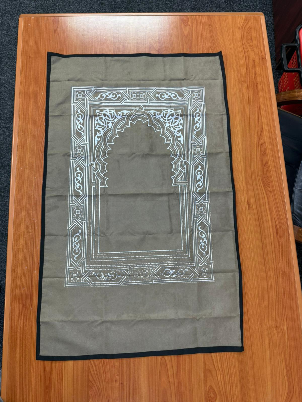 Travel Prayer Mat With Matching Carry Bag – Lightweight Islamic Rug Sajjada Sajada Musalla Janamaz