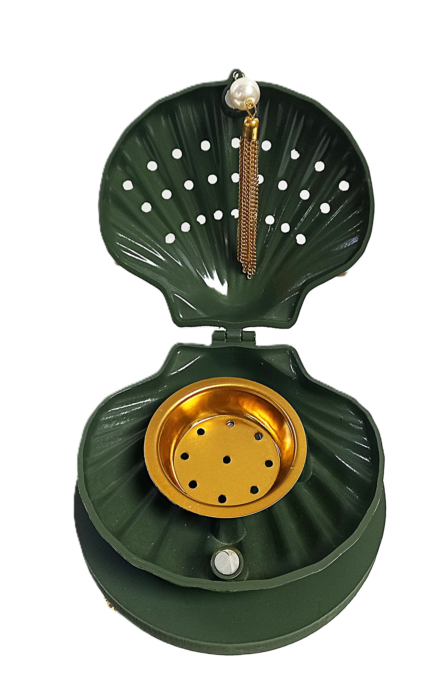 Metal Shell oud and incense burner - Elegant design in many colors