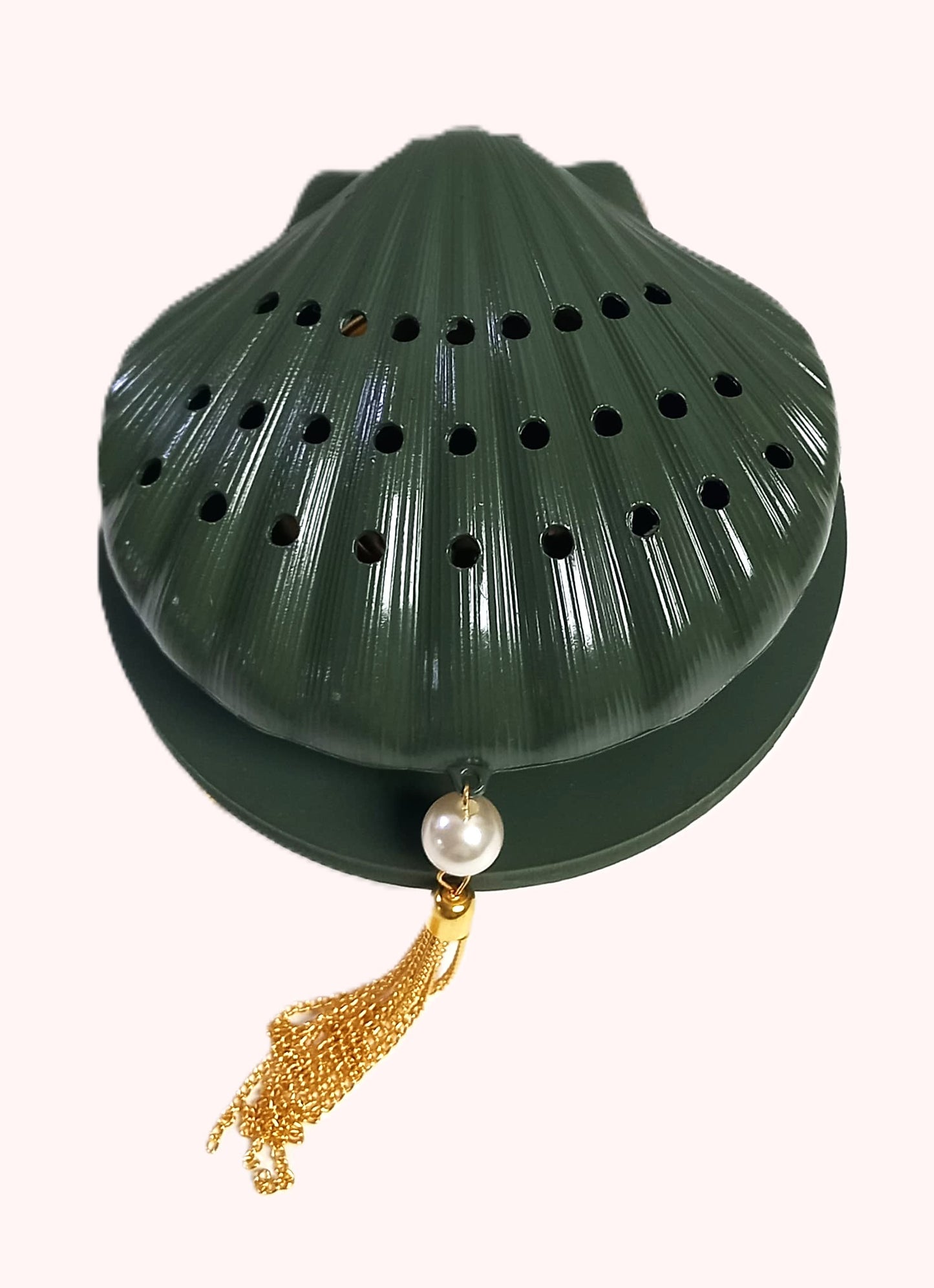 Metal Shell oud and incense burner - Elegant design in many colors