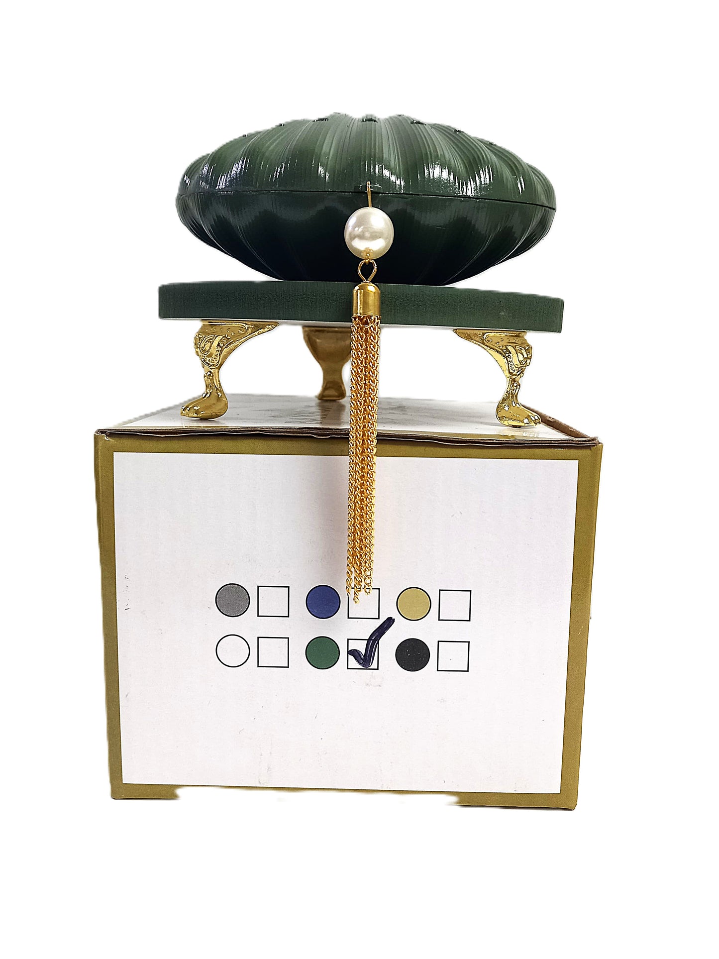 Metal Shell oud and incense burner - Elegant design in many colors