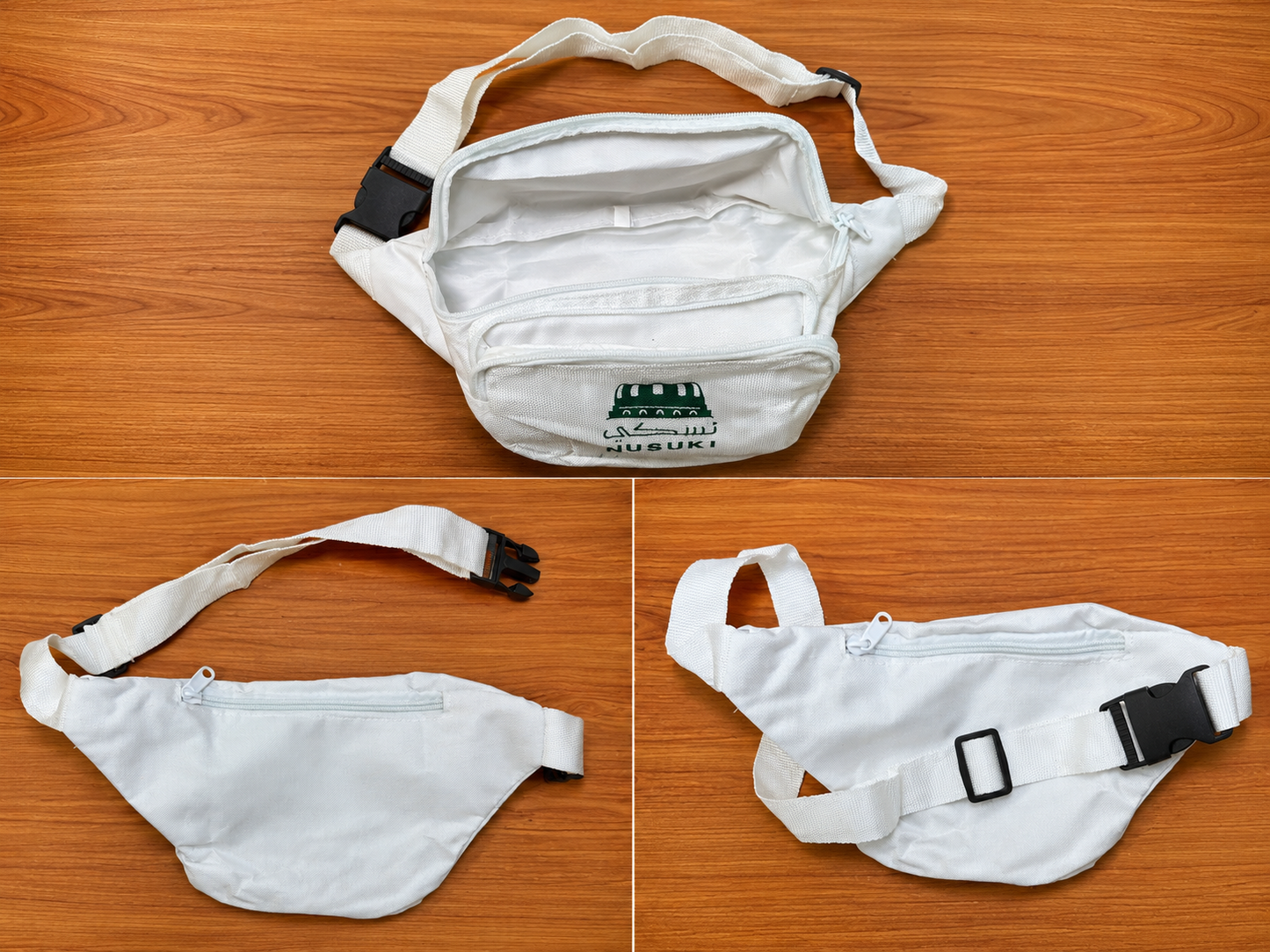 Nusuki Ihram Belt with 3 Secure Storage Pockets