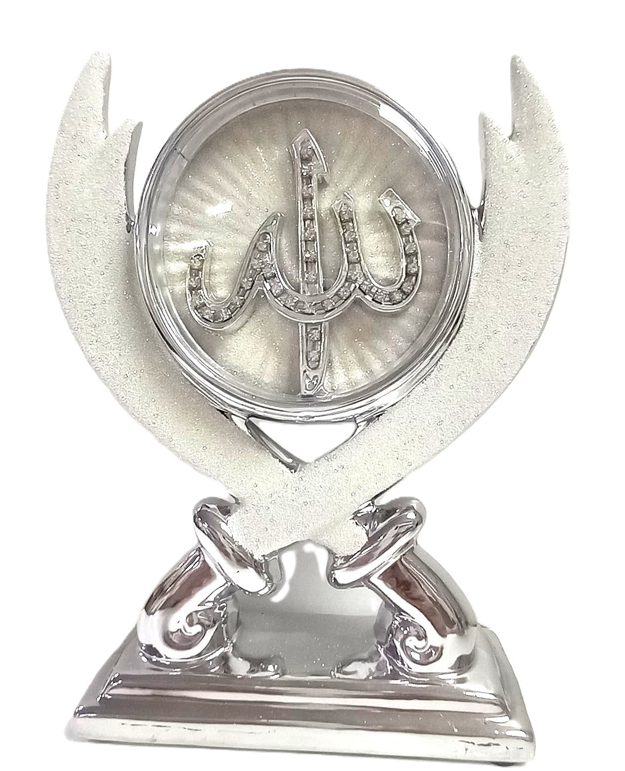 Islamic decorative model Allah Muhammad names in sword design