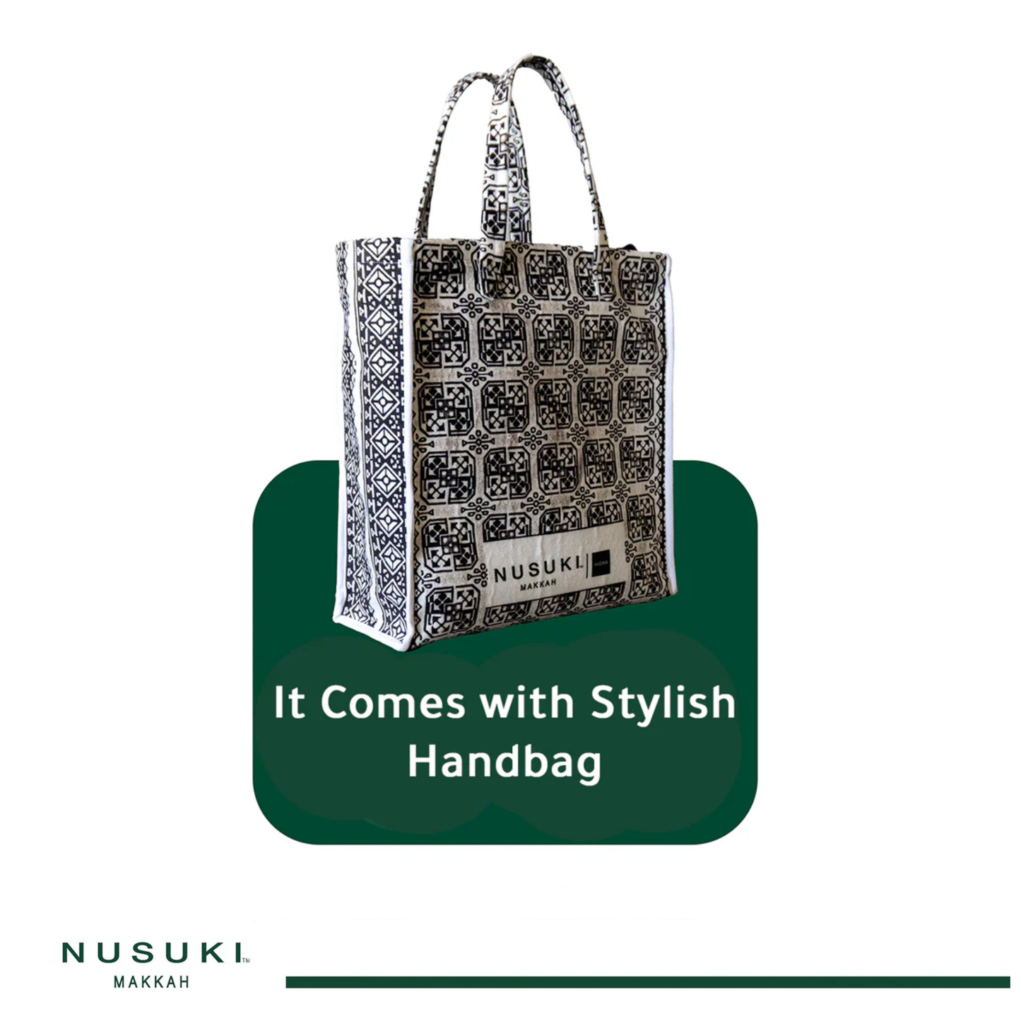 Musalla Al Turath Najdi Padded with Handbag