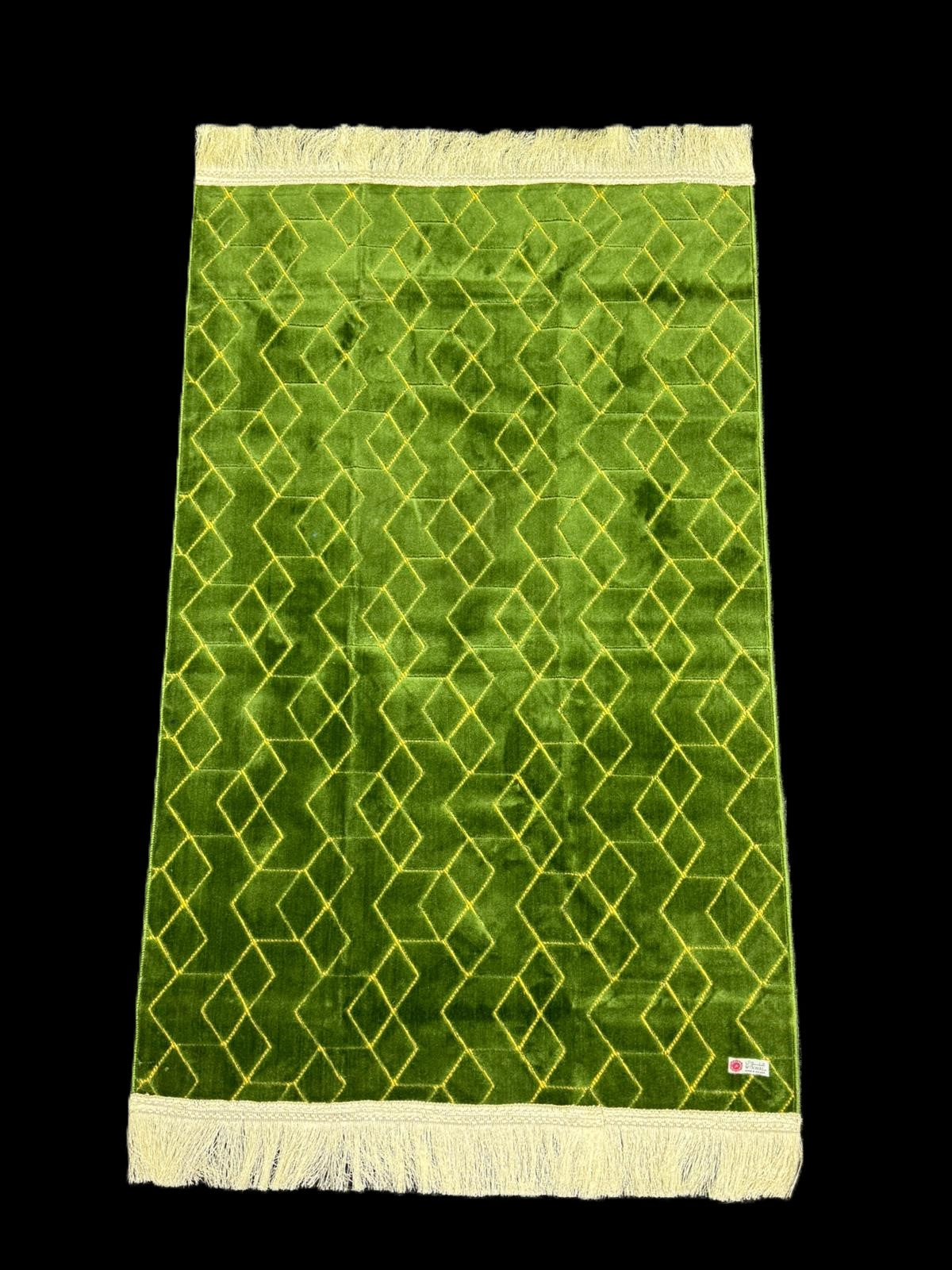 Al Istabraq XXL Prayer Mat by Minwal - Extra Spacious Salah Rug