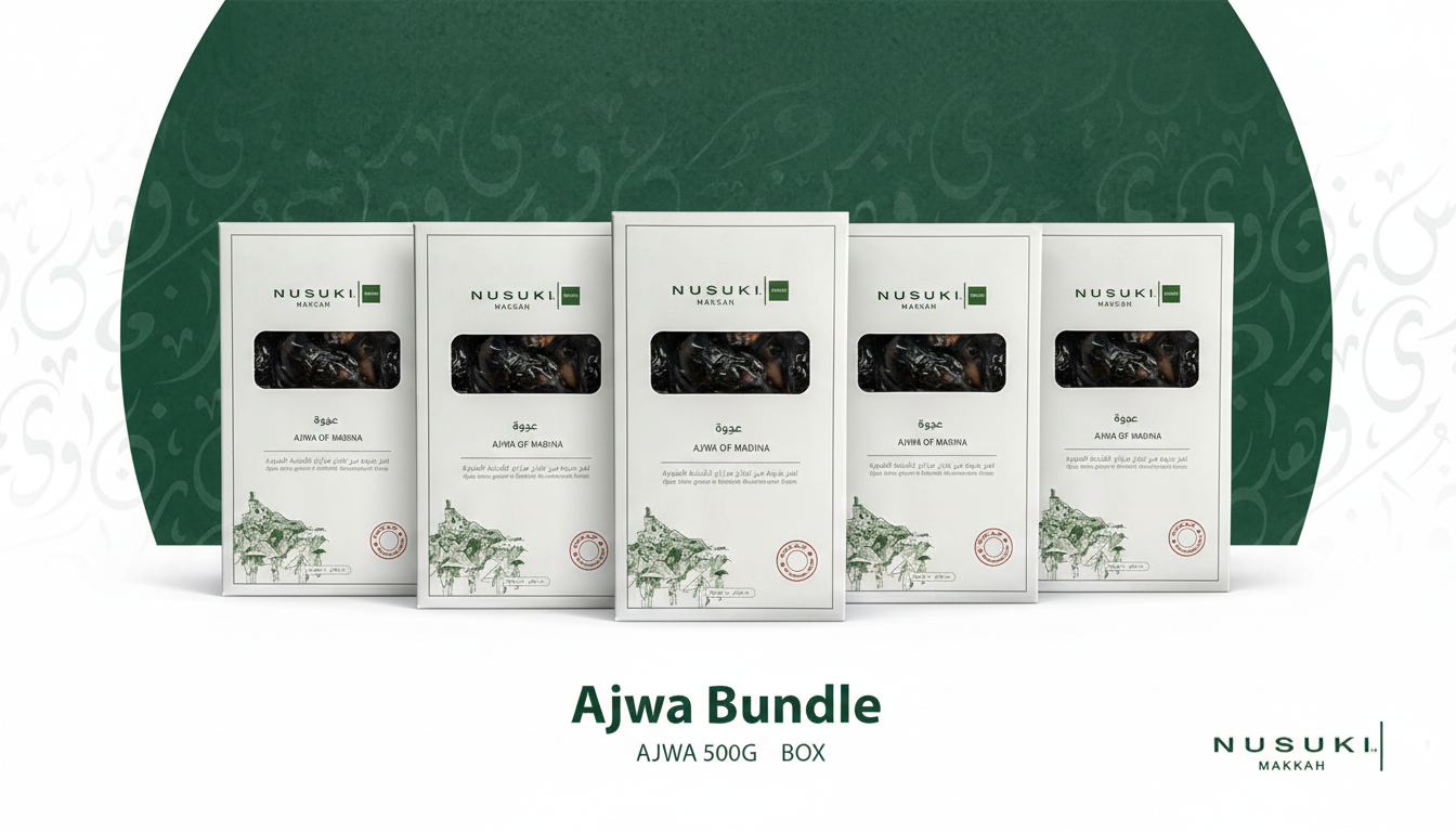 Premium Ajwa Dates from Madinah Farms - 500g