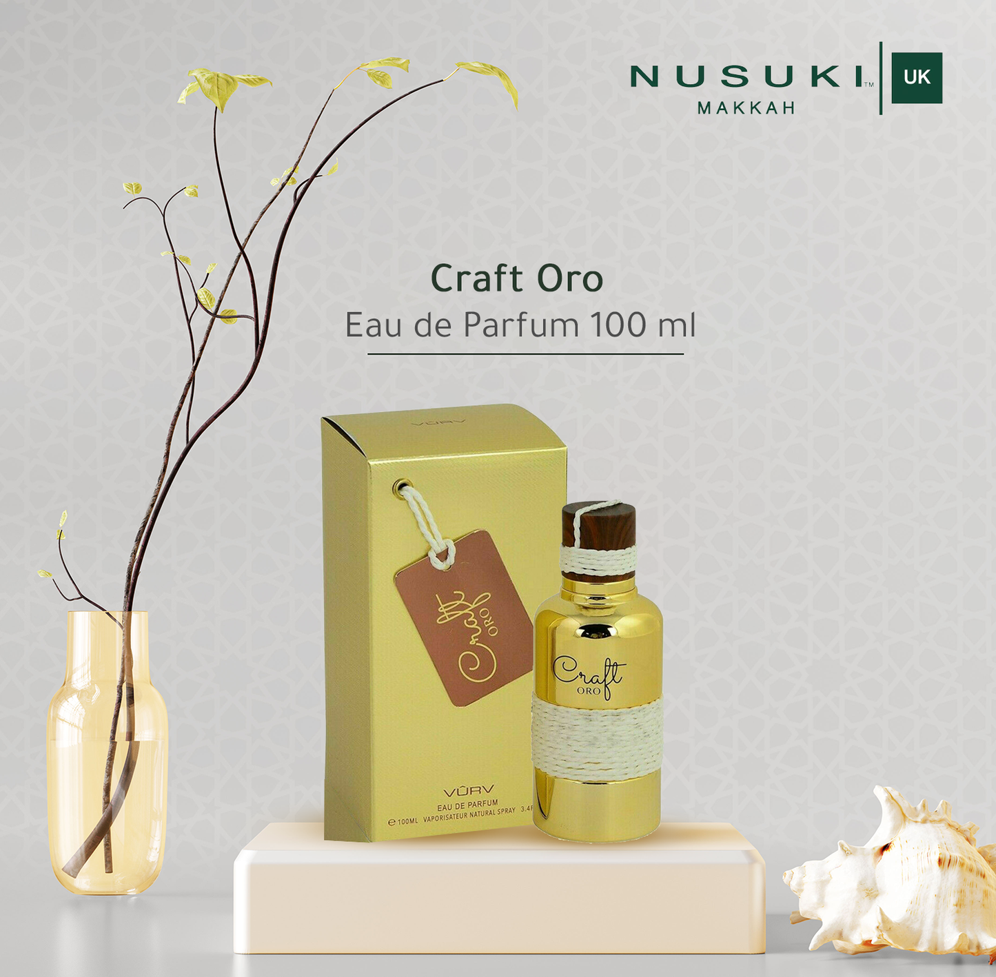 Craft Oro For UniSex EDP By Vurv