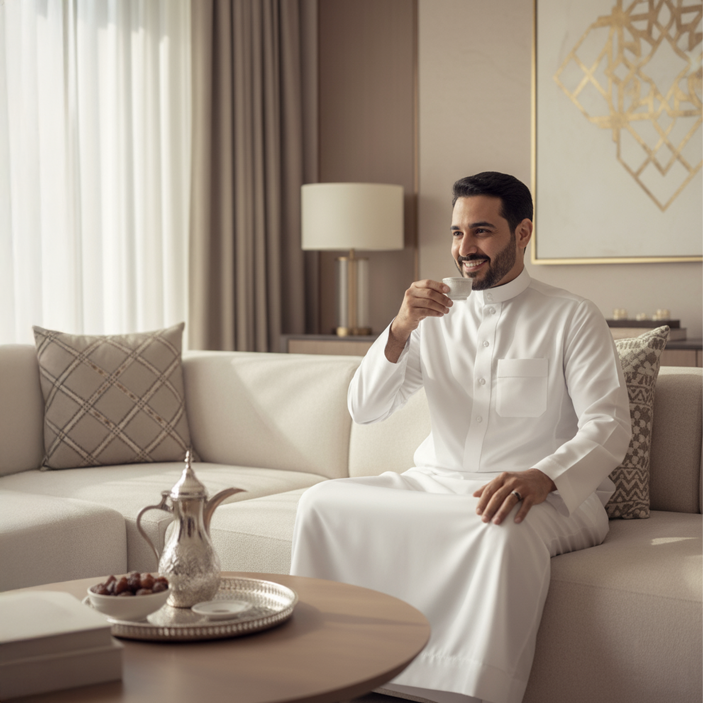 Comfort Thobe White