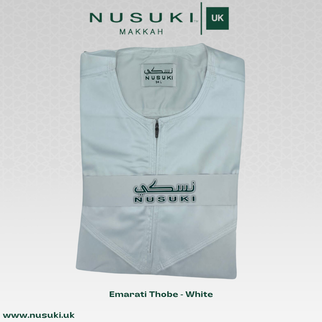 Emarati Thobe - White