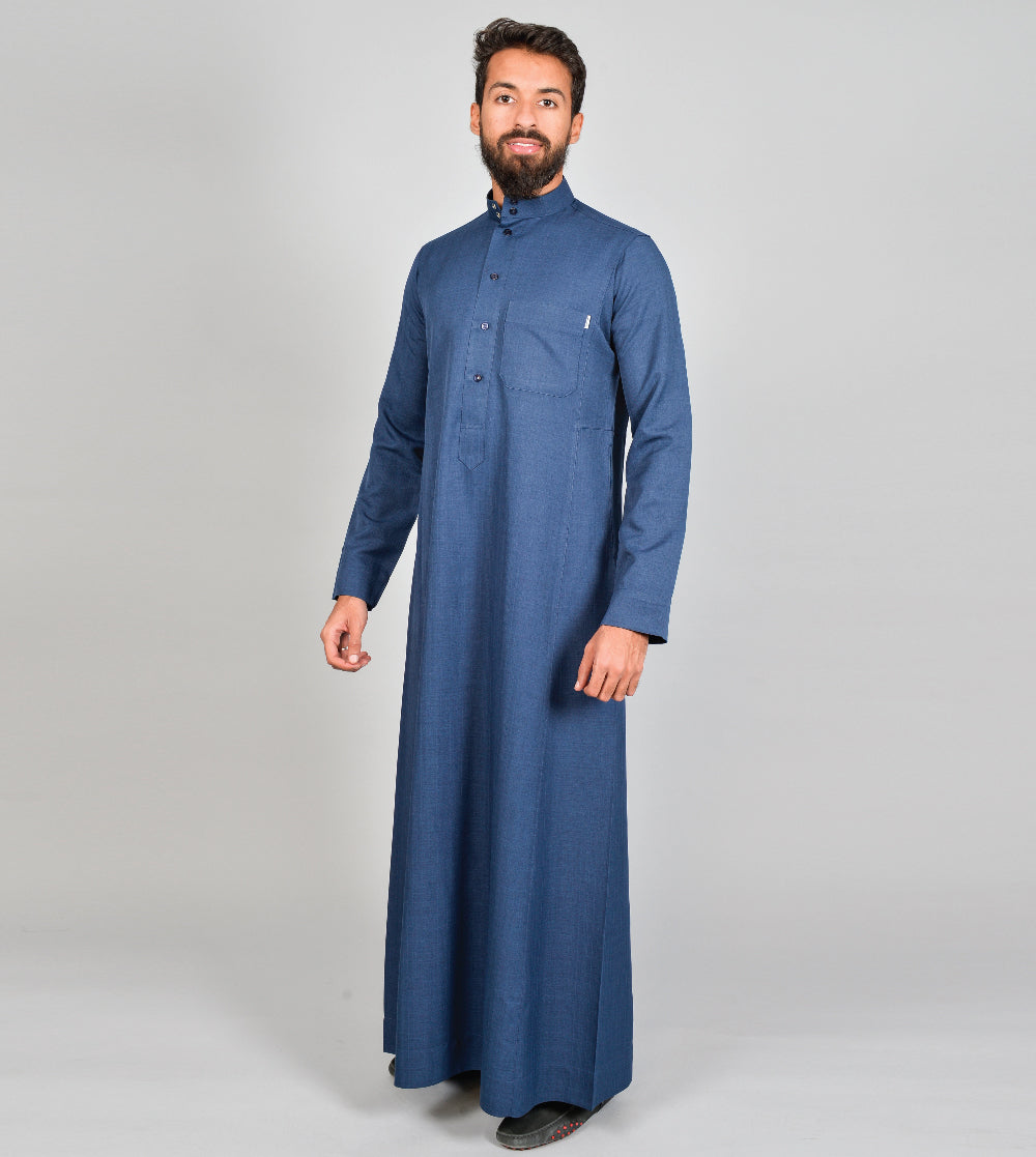 Winter Thobe Dark Blue