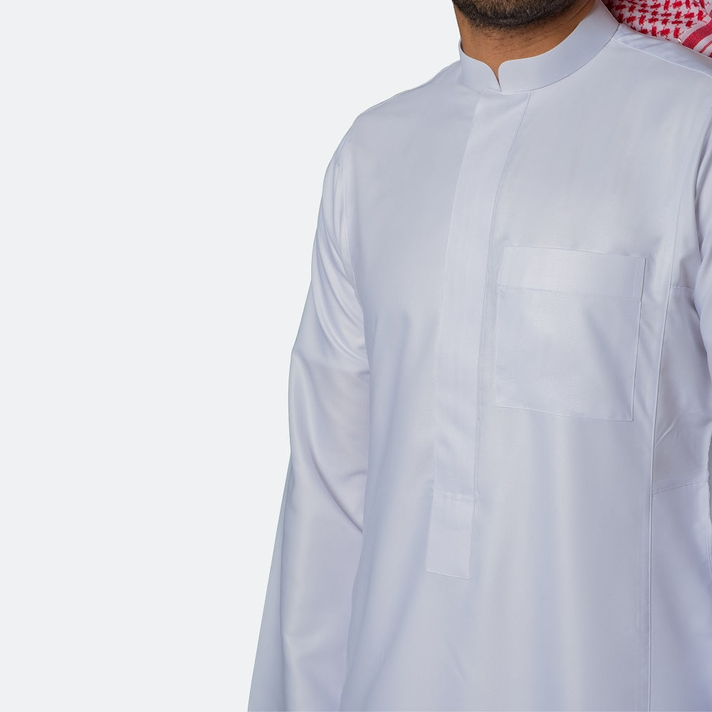 Classic Premium Thobe - Zipper