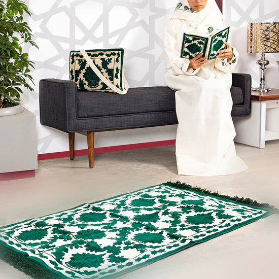 Al Turath Al Hejazi Prayer Set - Green