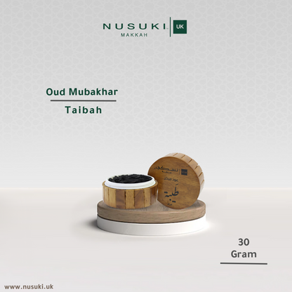 Buy 2 Get 3 Oud Mubakhar Taibah - Luxury Oud Bakhoor for Home , Mosque Office & Special Occasions - Rich Long Lasting Arabian Oud Fragrance - Precious Gift for Loved Ones