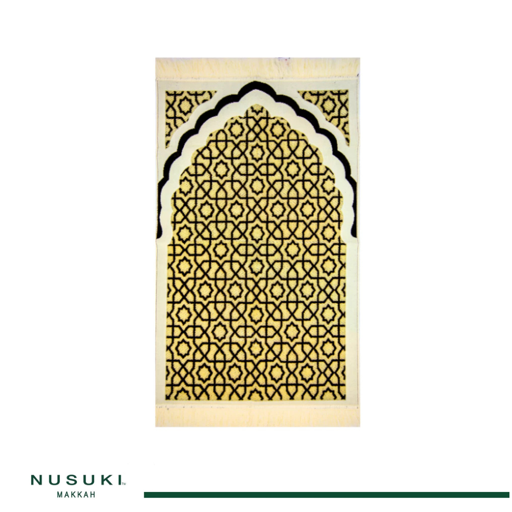 Minwal Fur Prayer Mat – Modern Slate - Design 4