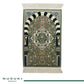 Riyadh Al Saliheen Prayer Mat with matching Handbag - Thick Soft Velvet Islamic Rug Sajjada Sajada Janamaz Musalla