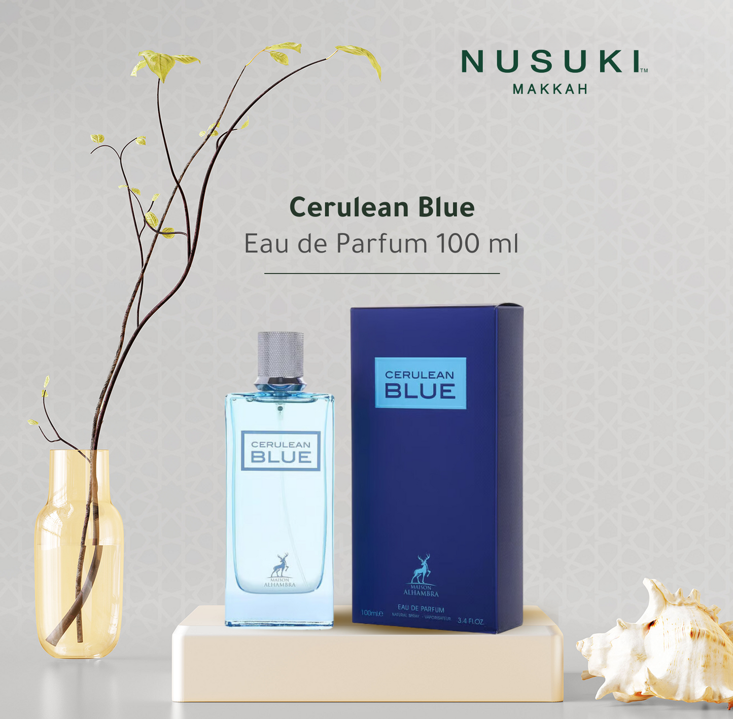 Cerulean Blue  Eau De Parfum 100ml