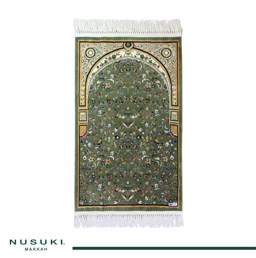 Rawdha Nusuki Prayer Mat with Handbag