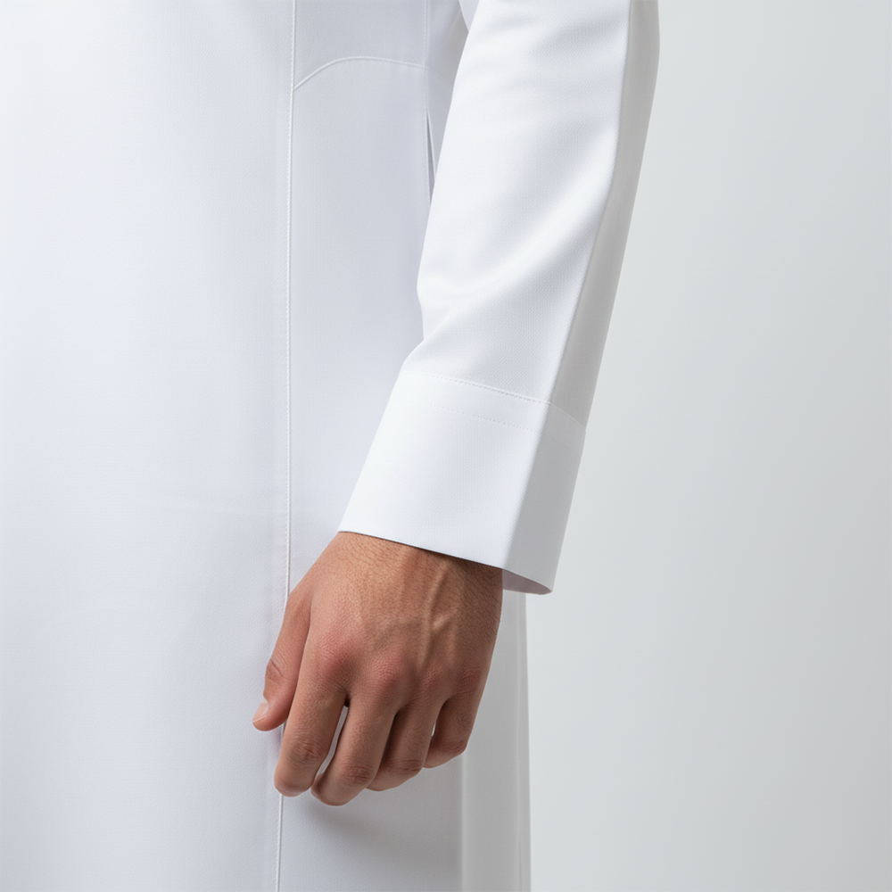 Classic Premium Thobe - Zipper