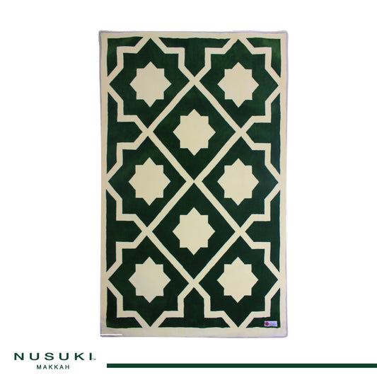 Al Atheer Padded Prayer Mat - Olive Green