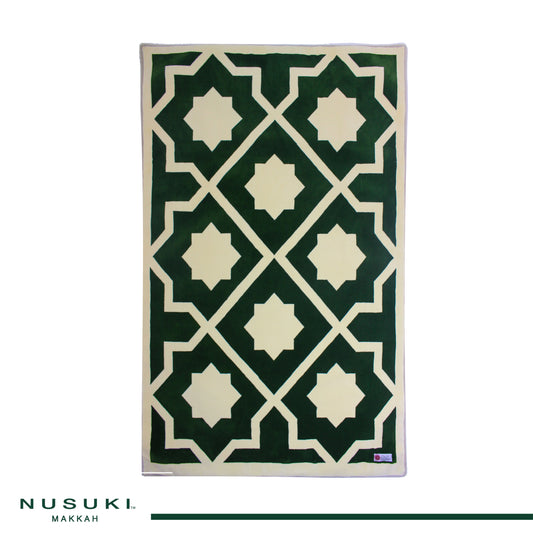 Al Atheer Prayer Mat - Olive Green