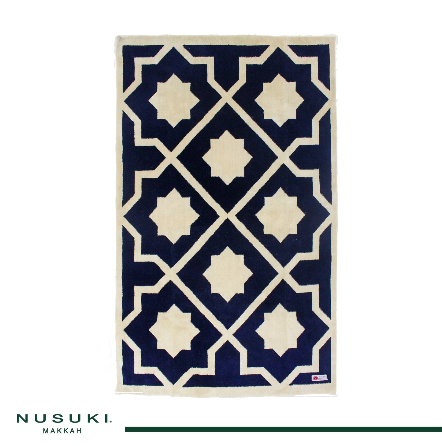 Al Atheer Padded Prayer Mat - Dark Blue