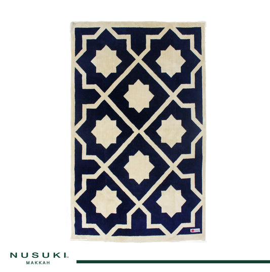 Al Atheer Prayer Mat - Dark Blue