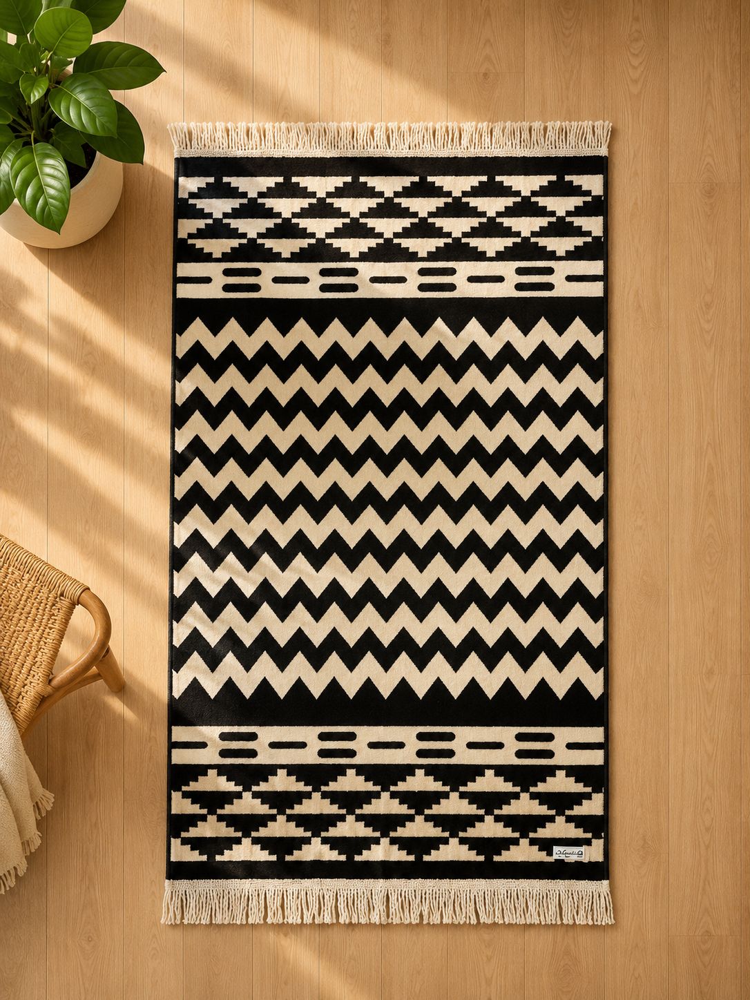Al Bisat Classic Prayer Mat - Soft Feel Comfortable Rug - Elegant Design Sajjada Sajada Janamaz Musalla
