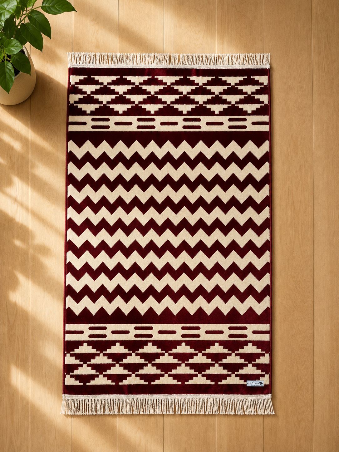 Al Bisat Classic Prayer Mat - Soft Feel Comfortable Rug - Elegant Design Sajjada Sajada Janamaz Musalla