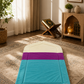 Al Dhuhaa Padded Prayer Mat with Matching Carry Bag – Luxury Soft Touch Super Comfortable Islamic Rug Sajjada Musalla