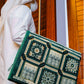 Minwal Al Mutamayiza XL Green Prayer Mat – Salah Rug for Men & Women