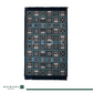 Minwal Al Mutamayiza XL Blue Prayer Mat – Salah Rug for Men & Women