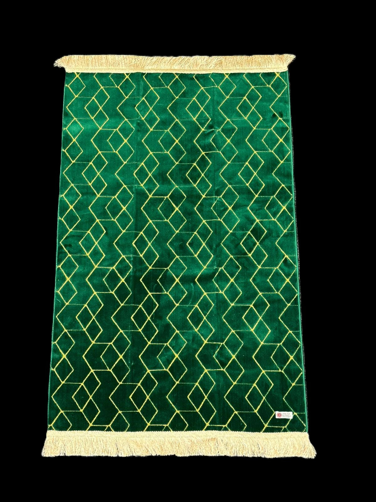 Minwal Al Istabraq XXL Prayer Mat Made in Madina Luxury Islamic Musallah