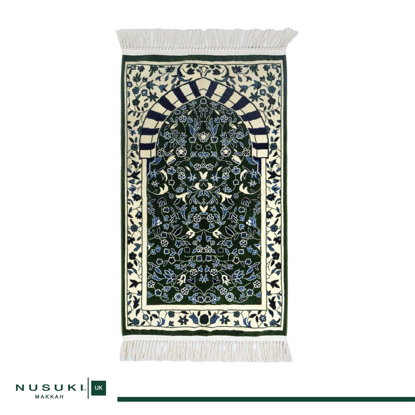 Al Rawda Al Mubarakah Prayer Mat with Handbag