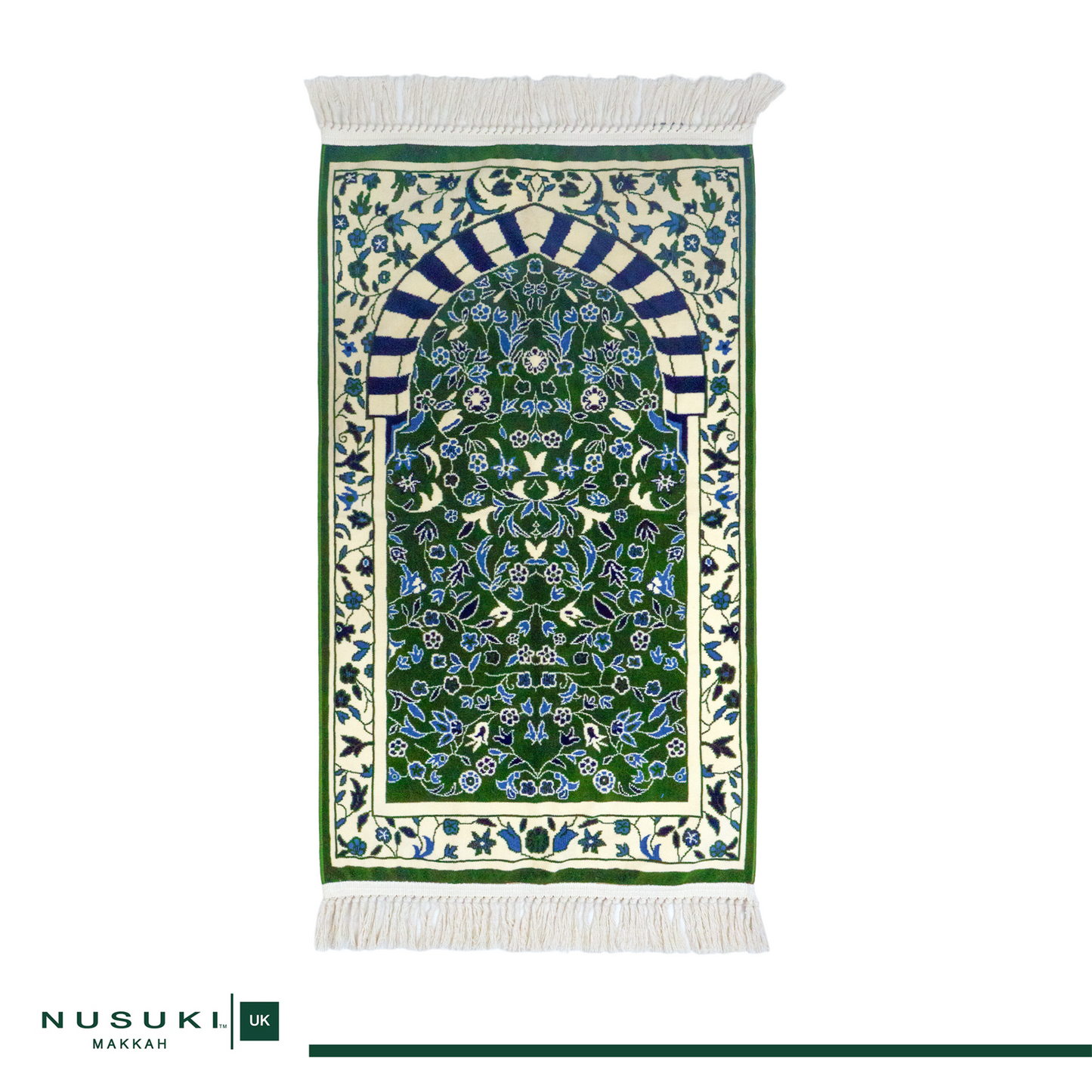 Al Rawda Al Mubarakah Prayer Mat with Handbag