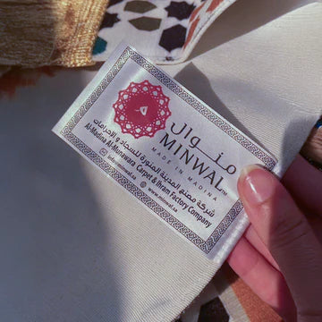 Arabesque Padded Prayer Mat with HandBag