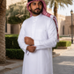 Nusuki Premium White Thobe