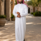 Nusuki Premium White Thobe
