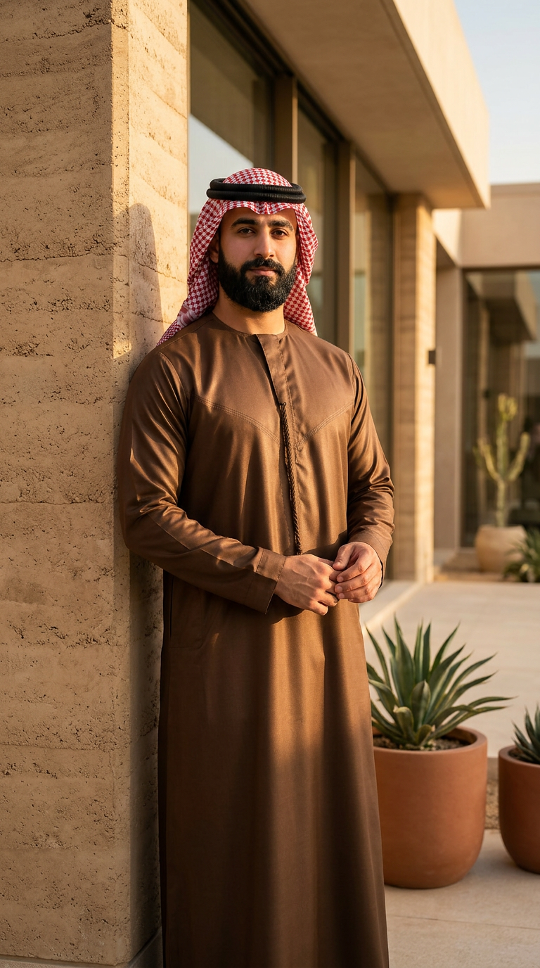 Nusuki Emarati Thobe With Tassel - Mix Colors - Men's Clothing For Ramadhan , Eid & Casual Use - Thaub , Thawb Thaob , Jubba , Dishdasha